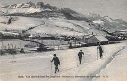 CPA - 38 - Skieur Au MONASTIER DE CLERMONT - Ski De Fond - Deportes De Invierno