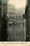 Paris * 6ème * La Rue Jacob Inondée * Inondations Catastrophe * Crue De La Seine Janvier 1910 - Paris (06)