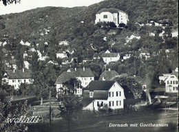 Rar Dornach Solothurn Wohnhäuser Mit Blick Auf Goetheanum 25.08.1956 Wehrli - Dornach