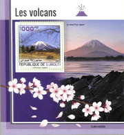 A7759 - DJIBOUTI -  ERROR MISPERF Stamp Sheet -2021 Volcanos GEOLOGY - Volcans