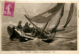 Dieppe * Bateau De Pêche , Les Pêcheurs De Maquereaux - Dieppe