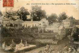 Lillebonne * Une Représentation Au Théâtre Romain * Spectacle Acteurs Actrices - Lillebonne