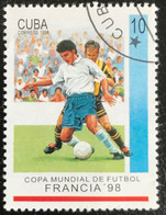Cuba - C10/37 - (°)used - 1998 - Michel 4084 - WK Voetbal - Used Stamps