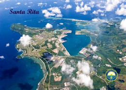 Guam Santa Rita Aerial View New Postcard - Guam