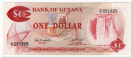 GUYANA,1 DOLLAR,1983,P.21e,UNC - Guyana