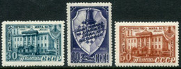 SOVIET UNION 1948 World Chess Championship LHM / *.  Michel 1292-94 - Unused Stamps