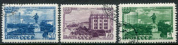 SOVIET UNION 1948 Anniversary Of Sverdlovsk Perforated Used.  Michel 1298-1300 - Gebraucht