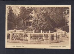 Dt. Reich AK Bad Soden Wilhelmsbrunnen Und Tempel 1929 - Bad Soden