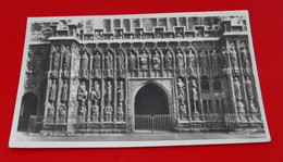 Vintage Printed Postcard Postale Carte Postkarte Arches Of The Crypt (AD 1096-1100) Canterbury Cathedral Kent - Exeter