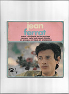 Disque 45 Tours  Jean Ferrat 4 Titres Maria-la Lberté Est En Voyage-heureux Celui Qui Meurt D'aimer-en Groupe,en Ligne,e - 45 T - Maxi-Single