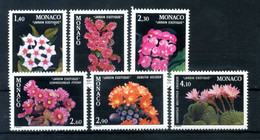 1981 MONACO SET MNH ** 1306/1311 Piante Da Giardino Esotico, Esotic Flowers, Flora, Fiori - Ongebruikt