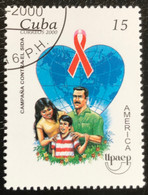 Cuba - C10/38 - (°)used - 2000 - Michel 4319 - Aidbestrijding - Used Stamps