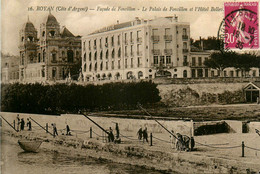 Royan * La Façade De Foncillon * Palais De Foncillon Et Hôtel Bellevue * Pêche Au Carrelet Pêcherie - Royan