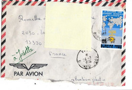Burkina Faso -LETTRE  YAKO 14/6/1990 Pour FRANCE/N°788  THEMATIQUE  EN L ETAT - Burkina Faso (1984-...)