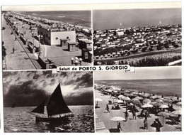 1959  PORTO SAN GIORGIO 8 SALUTI DA  FERMO - Fermo