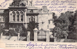 CPA - BULGARIE - Salutations De Sophia - Palais Princier - Bulgarie
