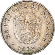 Monnaie, Panama, 5 Centesimos, 1962 - Panamá