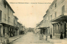 St Donnat Sur Herbasse * Avenue Des Terreaux Et De La Poste - Autres & Non Classés