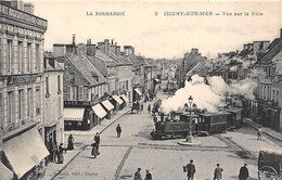 Isigny Sur Mer         14       Vue Sur La Ville. Tramway              (voir Scan) - Autres & Non Classés