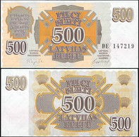 Latvia 500 Latvijas Rublu. 1992 Unc. Banknote Cat# P.42a - Latvia