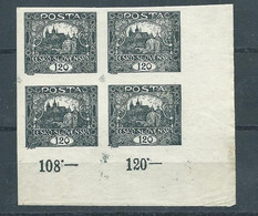 N° 32 U** EN BLOC DE 4 - Unused Stamps