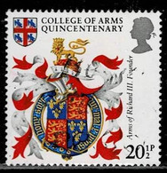 GB 1984,Michel # 976 O Arms Of King Richard III (founder) - Used Stamps