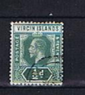 Virgin Islands, Jungferninseln 1913: Michel 35 Used, Gestempelt - Iles Vièrges Britanniques