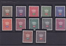 Liechtenstein 1968/69 Cat. Yvert N° 45/46**. - Dienstzegels