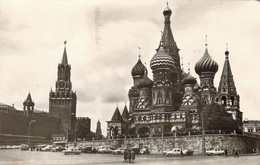 CPA - RUSSIE - MOSCOU - Vue Générale - Cathédrale St Basil - Russia