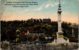 Tennessee Chattanooga Lookout Mountain And Cravens House Curteich - Chattanooga