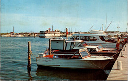 New York Long Island Fire Island National Seashore Boats At Dock - Long Island