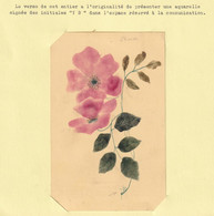 289/37 -- Entier Postal No 31 - Dessin à L' Aquarelle Sur La Face Avant - Non Circulée - Postkarten 1871-1909