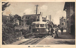 Langrune         14         La  Gare. Autorail    (voir Scan) - Sonstige & Ohne Zuordnung