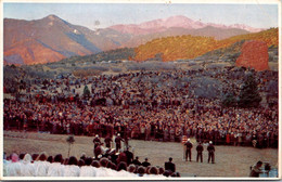 Colorado Colorado Springs Garden Of The Gods 1951 Easter Sunrise Service - Colorado Springs