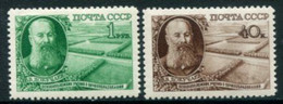 SOVIET UNION 1949 Dokuchaev, Soil Researcher MNH / **.  Michel 1365-66 - Nuevos