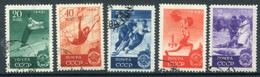 SOVIET UNION 1949 Sport Used.  Michel 1409-13 - Usados