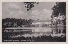 AK 070312 GERMANY -  Volksbad Salzungen - Kurhaus Am Burgsee - Bad Salzungen