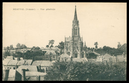 BEAUVAL - Vue Générale - Eglise - Edit. Ch. COLLAS - 1919 - Beauval