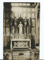 Postcard Altar Of The Sacred Heart Church Of The Sacred Heart Blackpool Rp - Blackpool