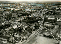 Nort Sur Erdre * Champ De Foire , Boulevard P. Doumer Et Avenue Du Général Leclerc , Vue Aérienne - Nort Sur Erdre