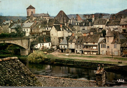 19 ARGENTAT VUE D'ENSEMBLE VALLEE DE LA DORDOGNE - Argentat