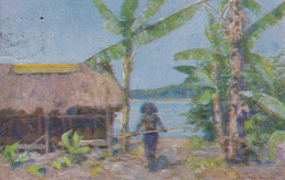 AK Papua In Neuguinea - Künstlerkarte - Kolonialkriegerdank - 1915 (60863) - Ehemalige Dt. Kolonien