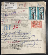 GREECE,  Fragment « THESSALONIKI », Registered Receipt To Brussels, 1966 - Cartas & Documentos