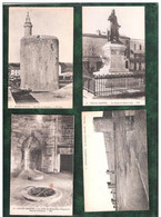 4 QUATRE FOUR POSTCARDS OF AIGUES MORTES ALL ND PUBLISHER - Aigues-Mortes