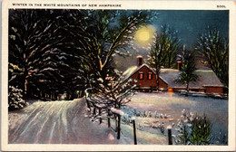 New Hampshire White Mountains Winter Scene 1946 - White Mountains