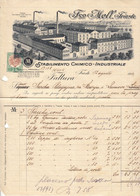 F.co MELL - TRIESTE ... Italy Old Invoice (1913) Sent In Croatia - Island Brac * Italia Vecchia Fattura - Italia