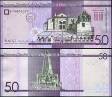 Dominican Republic 50 Pesos Dominicanos. 2019 Paper Unc. Banknote Cat# P.NL - Dominicana