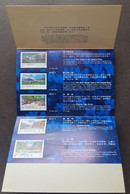 Taiwan Yangtze River 1993 Mountain Ship Landscape Gorge Rivers (FDC) *card - Brieven En Documenten