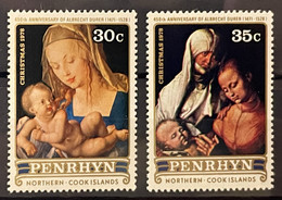 PENRHYN - MNH** - 1978 - # 105/106 - Penrhyn