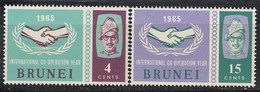 Brunei - CO OPERATION YEAR 1965 MNH - Brunei (...-1984)